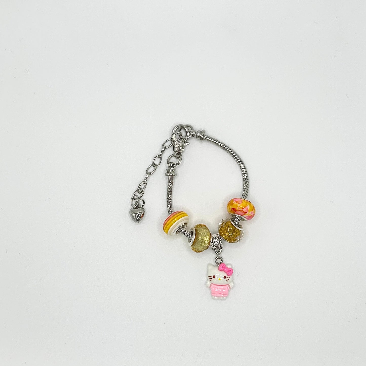Snake chain European beads bracelets